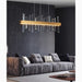 MIRODEMI® Nivelles | Rectangle Gorgeous Gold Chandelier Crystal Chandelier for Living Room