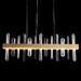 MIRODEMI® Nivelles | Classy Rectangle Gold Chandelier Crystal Chandelier for Living Room