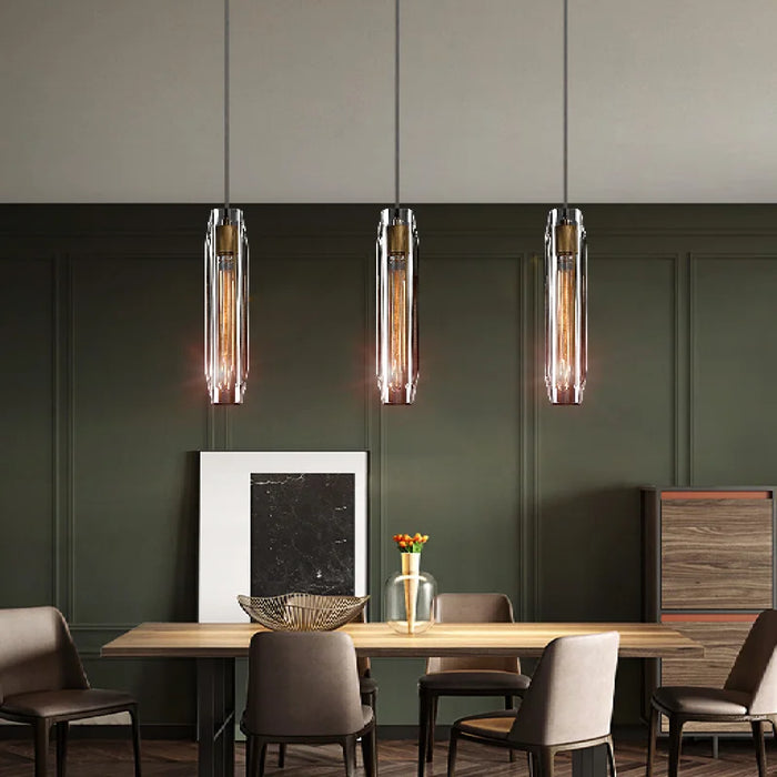 Noli | Transparent Crystal LED Pendant Light — Mirodemi