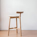 MIRODEMI® Nordic-Styled Bar High Stool Made of Solid Wood