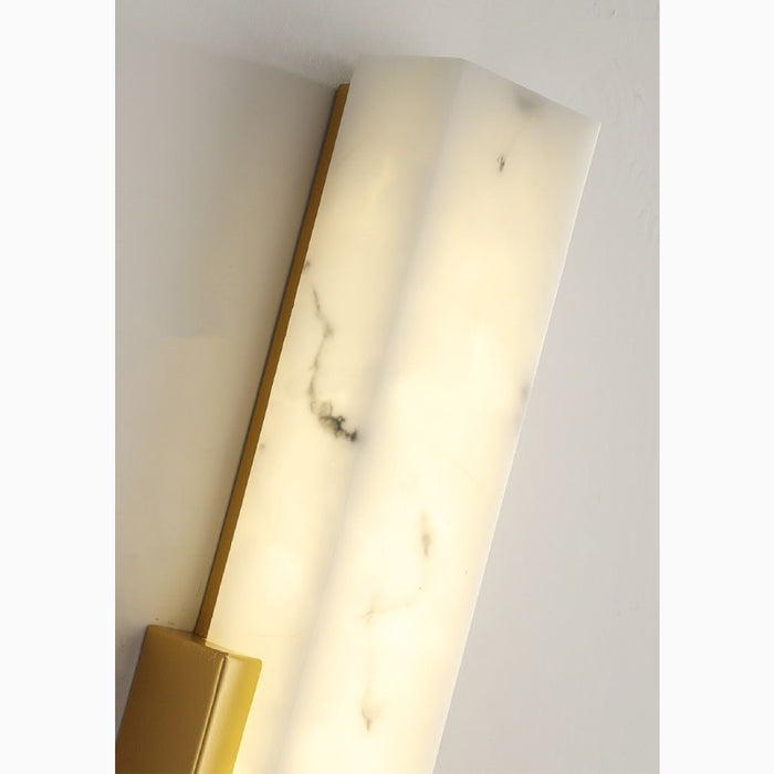 MIRODEMI® Nyon | Marble Rectangular Wall Lamp for Living Room