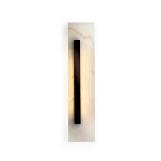 MIRODEMI® Oberhofen am Thunersee | Minimalistic Black Rectangular Wall Lamp