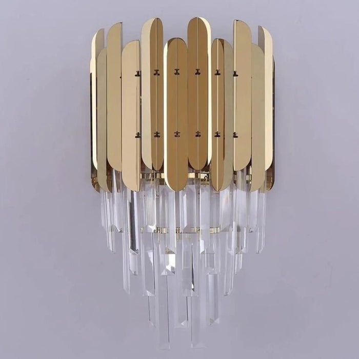 Golden Crystal Lamp | modern design |bedroom lighting | premium quality