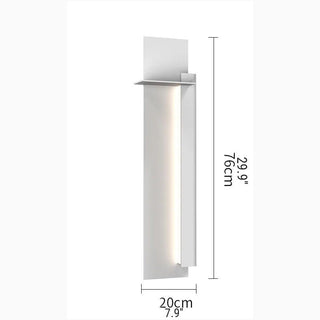 MIRODEMI® Oftringen | Modern Wall Lamp in Minimalistic Style for Living Room, Bedroom