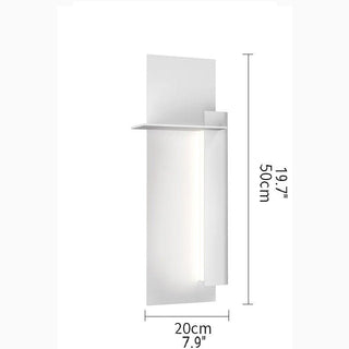 MIRODEMI® Oftringen | Modern Wall Lamp in Minimalistic Style for Living Room, Bedroom