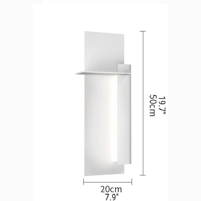 MIRODEMI® Oftringen | Modern Wall Lamp in Minimalistic Style for Living Room, Bedroom