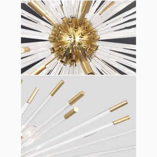 MIRODEMI® Oletta | Dandelion-Shaped LED Crystal Chandelier