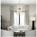 MIRODEMI® Oletta | Dandelion-Shaped LED Crystal Chandelier