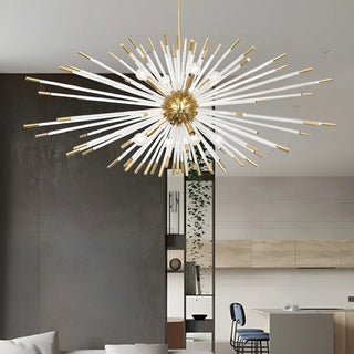 MIRODEMI® Oletta | Dandelion-Shaped LED Crystal Chandelier