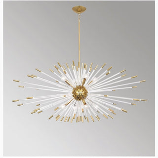 MIRODEMI® Oletta | Dandelion-Shaped LED Crystal Chandelier