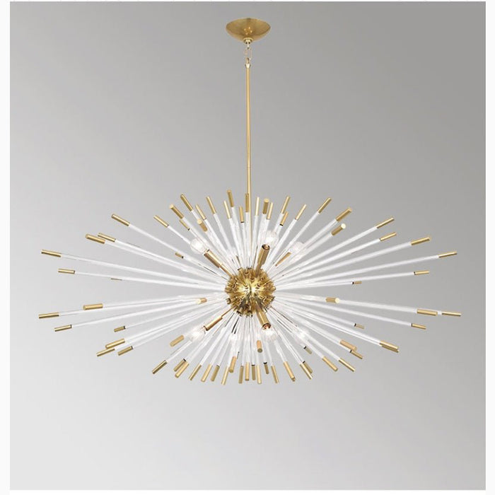 MIRODEMI® Oletta | Dandelion-Shaped LED Crystal Chandelier