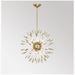 MIRODEMI® Oletta | Dandelion-Shaped LED Crystal Chandelier