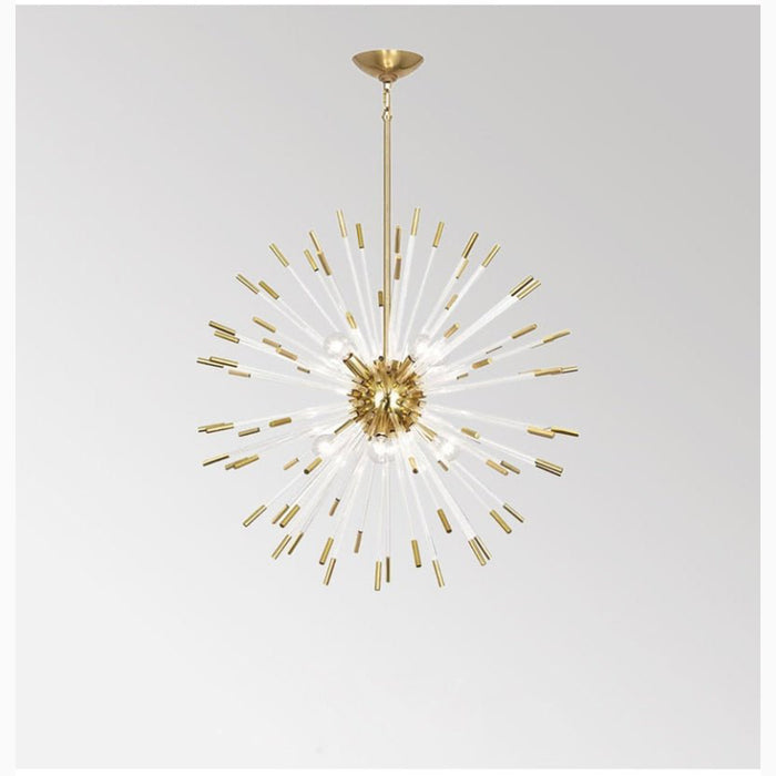 MIRODEMI® Oletta | Dandelion-Shaped LED Crystal Chandelier