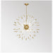 MIRODEMI® Oletta | Dandelion-Shaped LED Crystal Chandelier