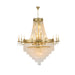 MIRODEMI® Opio | Classical Large Crystal Candle Ceiling Chandelier