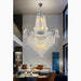 MIRODEMI® Opio | Classical Large Crystal Candle Ceiling Chandelier