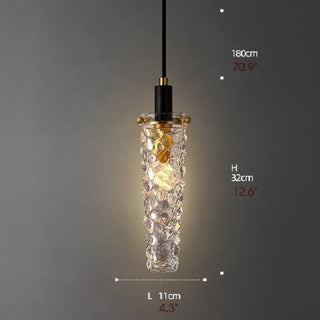 MIRODEMI Osiglia Luxury Brilliant LED Pendant Light LED Lighting Size