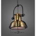 MIRODEMI Ospedaletti Iron Factory Vintage Pendant Light for Bar