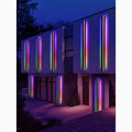 MIRODEMI® Outdoor/Indoor Waterproof RGB 7 Colors LED Wall Sconce With Intelligent Remote