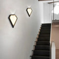 MIRODEMI® Outdoor Waterproof Diamond Shape Colorful Light LED Wall Lamp For Garden, Courtyard, Outdoor, Street, Home