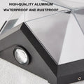 MIRODEMI® Outdoor Waterproof Diamond Shape Colorful Light LED Wall Lamp For Garden, Courtyard, Outdoor, Street, Home