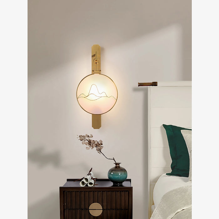 MIRODEMI® Palencia | Oriental Style LED Lamp Sconce