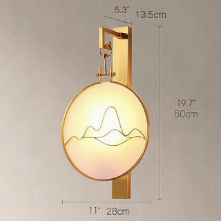 MIRODEMI® Palencia | Oriental Style LED Lamp Sconce | wall light | wall lamp