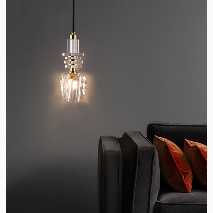 MIRODEMI® Pallare | Sparkling Loft LED Pendant Light for Bedroom