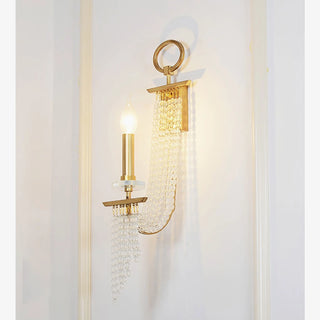 MIRODEMI® Pamplona | Luxury Contemporary LED Crystal Chandelier | wall light | wall sconce