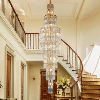 Pegli | New Luxury Long Crystal Chandelier for Stairway