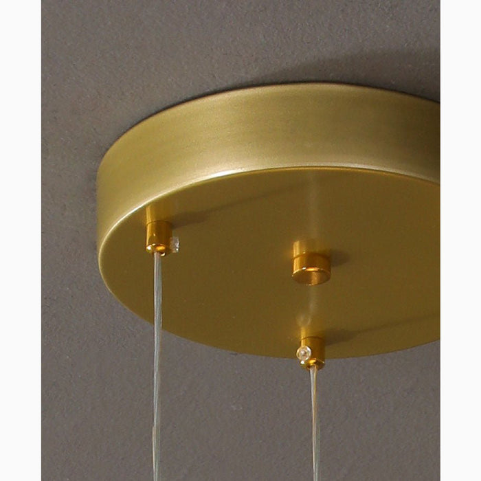 MIRODEMI Perinaldo Gold Crystal Ball Lamp Gold Base