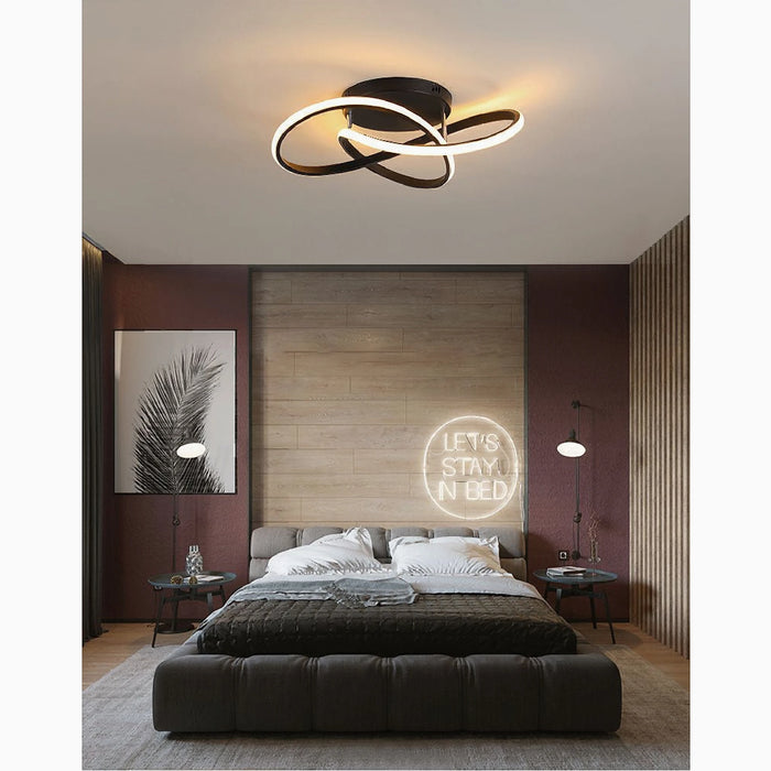 MIRODEMI® Peseux | Minimalist style Fusion LED Celling Lamp
