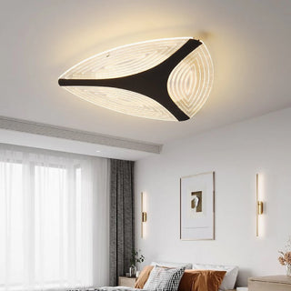 MIRODEMI® Pfäffikon | black Acrylic LED Ceiling Light