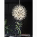 MIRODEMI® Piani Crixia | LED Dandelion-shaped Gold Crystal Chandelier