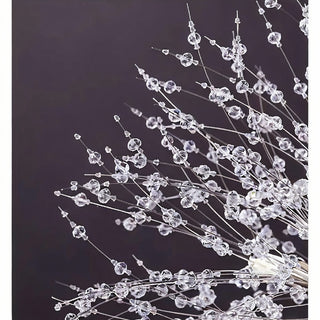 MIRODEMI® Piani Crixia | LED Dandelion-shaped Gold Crystal Chandelier