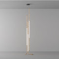 MIRODEMI Pierlas Minimalistic Slender-Shaped Led Pendant Light Gold Color