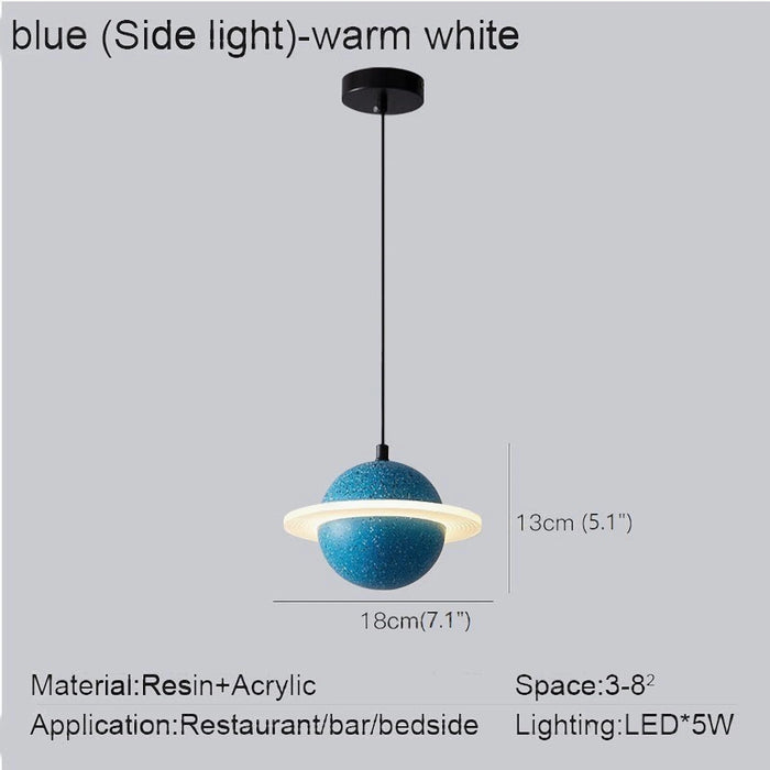 Blue LED Pendant Lamp from Mirodemi for Home Interior