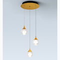 MIRODEMI Pigna | Luxury Modern Crystal LED Chandelier with Hanging Balls