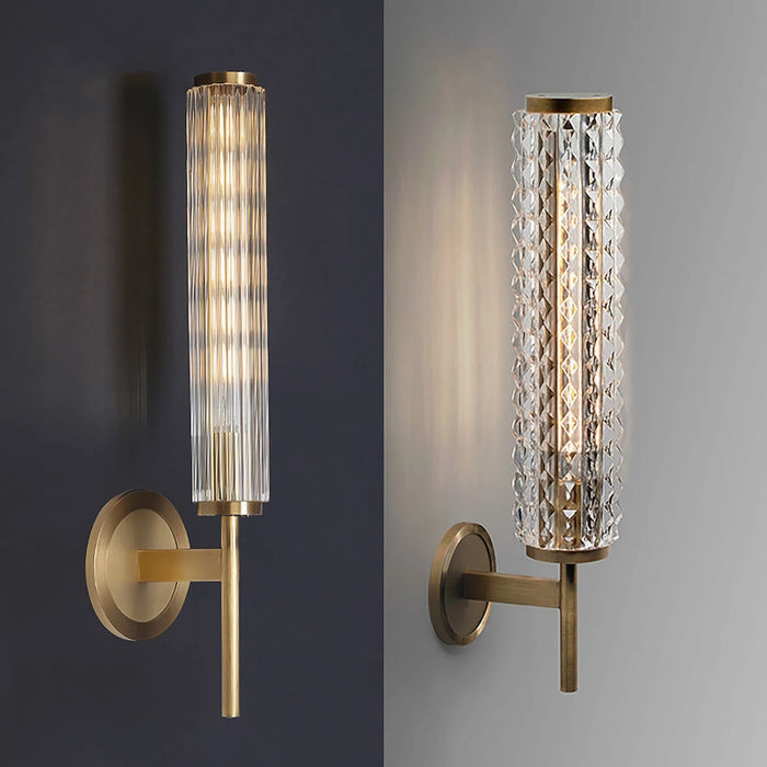 MIRODEMI® Pontevedra | Luxury Glass Copper Wall Sconce | wall light | wall lamp