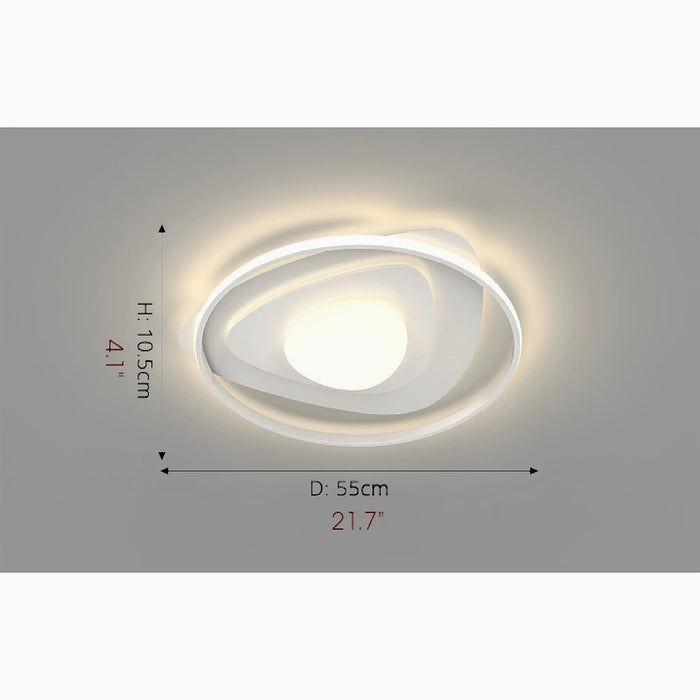 MIRODEMI® Poperinge | Round  LED Ceiling Light