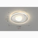 MIRODEMI® Poperinge | Round  LED Ceiling Light