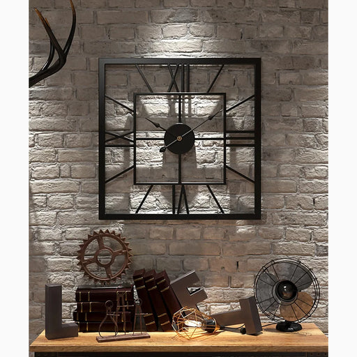 MIRODEMI® Pratteln | Square Modern Minimalistic Wall Clock