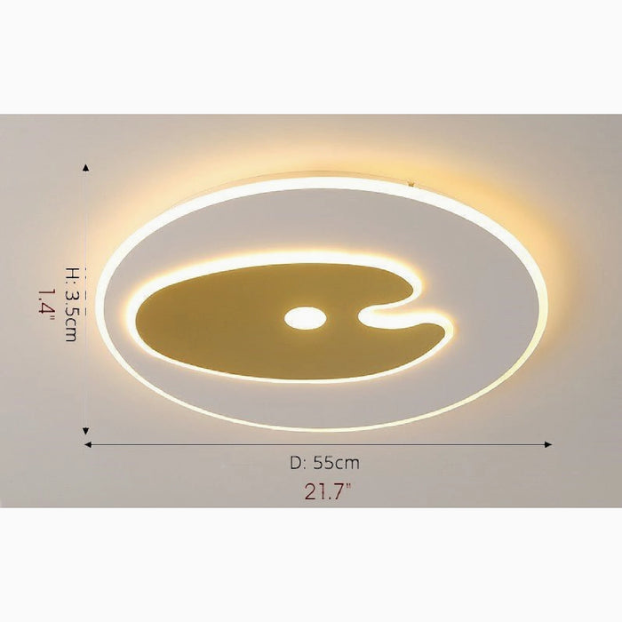 MIRODEMI® Prilly | Creative Round LED Ceiling Light parametres
