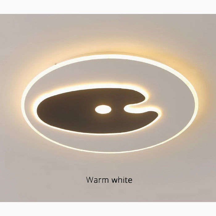 MIRODEMI® Prilly | Creative Round LED Ceiling Light warm
