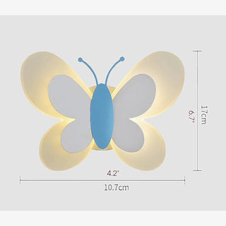 MIRODEMI® Princess LED Wall Lamp in the Shape of Butterfly for Kids Room image | luxury lighting | luxury wall lamps for kids