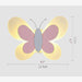 MIRODEMI® Princess LED Wall Lamp in the Shape of Butterfly for Kids Room image | luxury lighting | luxury wall lamps for kids