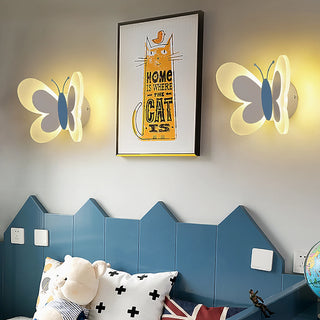 MIRODEMI® Princess LED Wall Lamp in the Shape of Butterfly for Kids Room image | luxury lighting | luxury wall lamps for kids