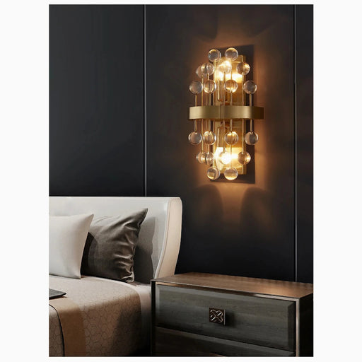 MIRODEMI Puget-Theniers crystal wall sconce