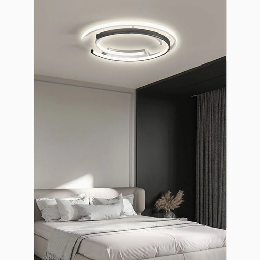 MIRODEMI® Regensdorf | Modern Circular Aluminum Ceiling Light