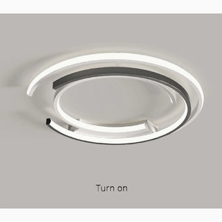 MIRODEMI® Regensdorf | Modern Circular Aluminum Ceiling Light on